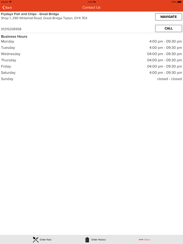 Frydays Fish and Chips