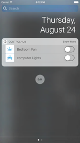 ControlHub screenshot