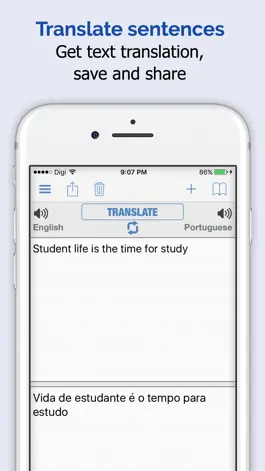 Game screenshot Portuguese Dictionary + hack