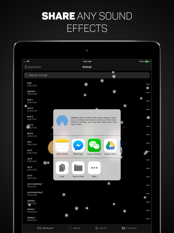 Screenshot #6 pour AnySound - Sound Effects