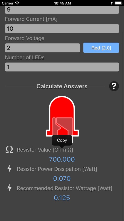 LED Resistor Calculator Plus