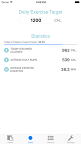 Exercise Calorie Calculator - With Tracker screenshot