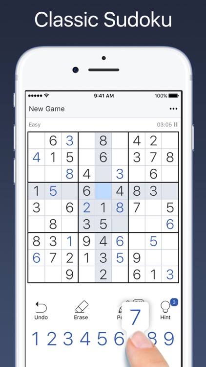Sudoku - Classic Logic Game