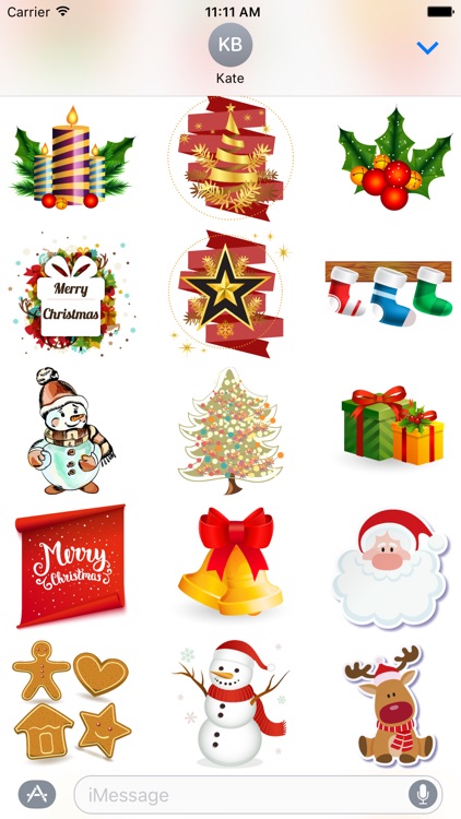 Merry Christmas Stickers!!