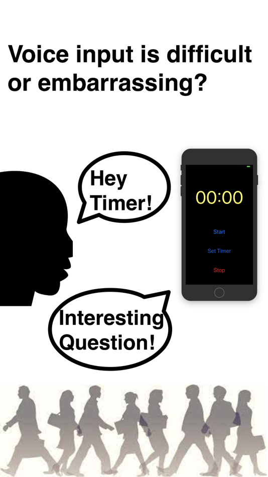 #1. Voice Control Timer (iOS) Podle: kobunachou ozawa