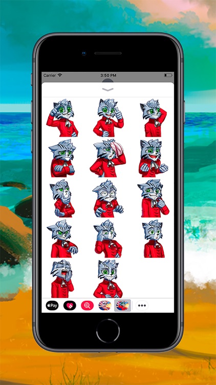 Cat Stories: Ted Stickers