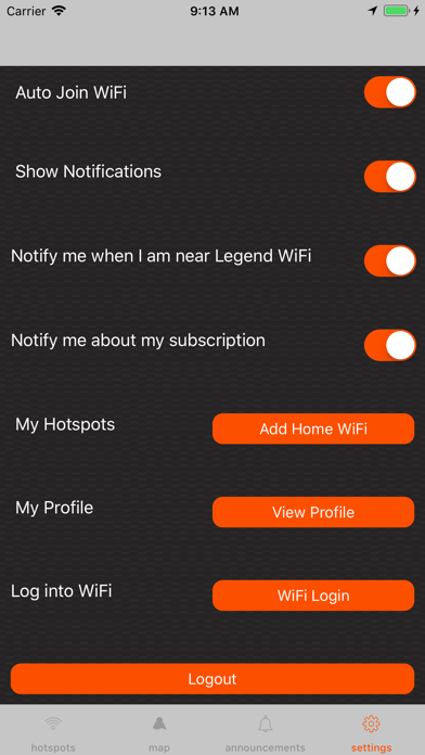 App screenshot