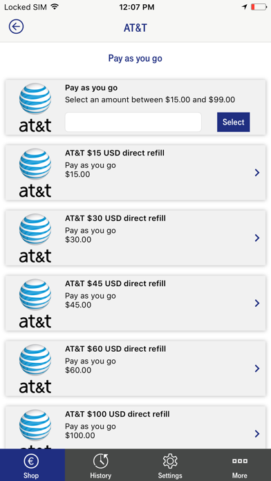 USA Prepaid - Phone cards screenshot 2