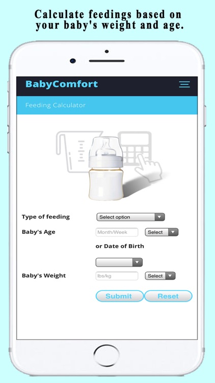 Infant Feeding App