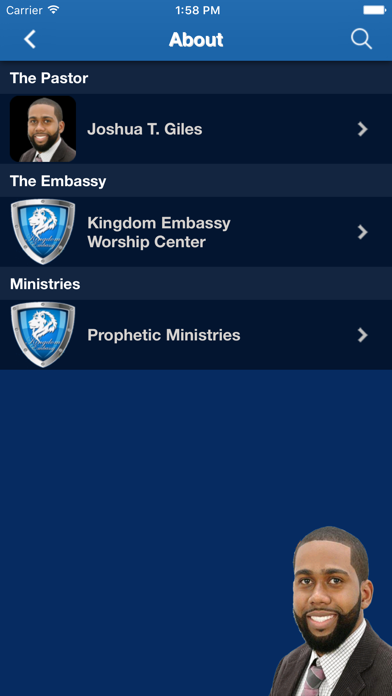 Kingdom Embassy screenshot 2