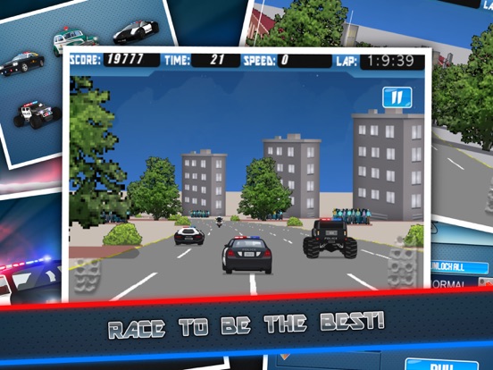 Screenshot #6 pour Police Chase Racing - Fast Car Cops Race Simulator