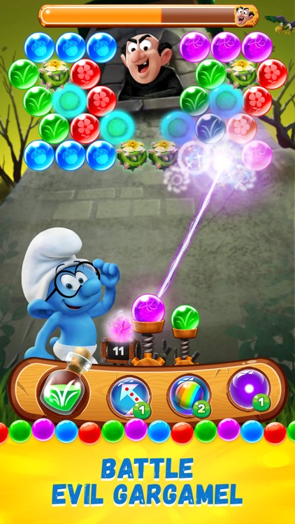 Smurfs Bubble Shooter Story screenshot-5