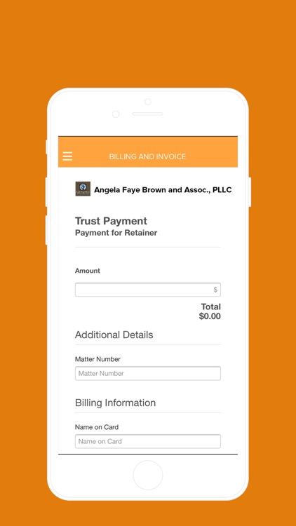 Angela Faye Brown Client App screenshot-9