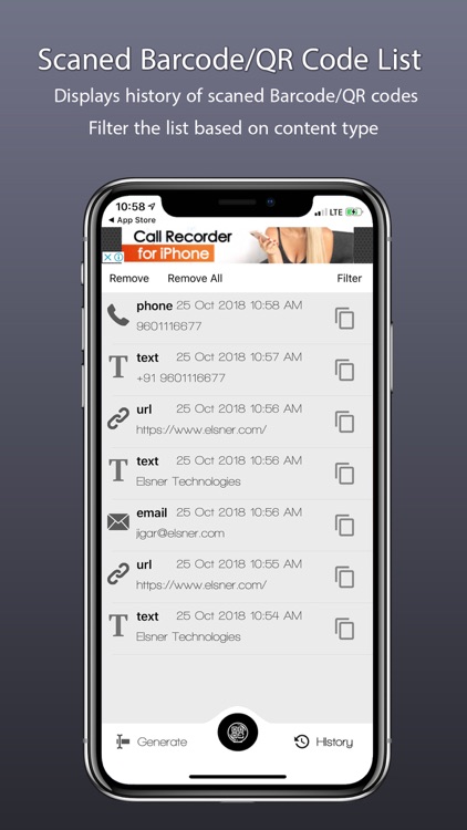 Scanner App - قارئ الباركود