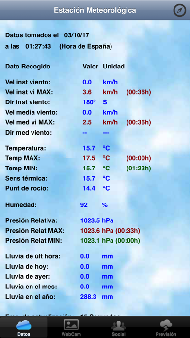 Screenshot #1 pour Meteo