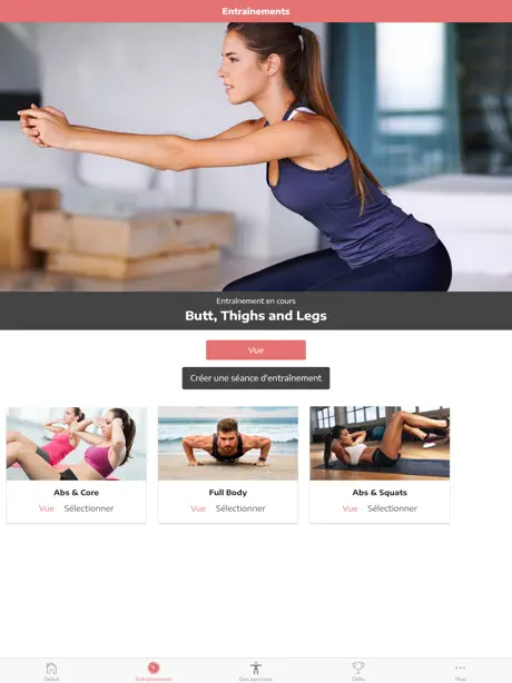 Programme fitness débutant