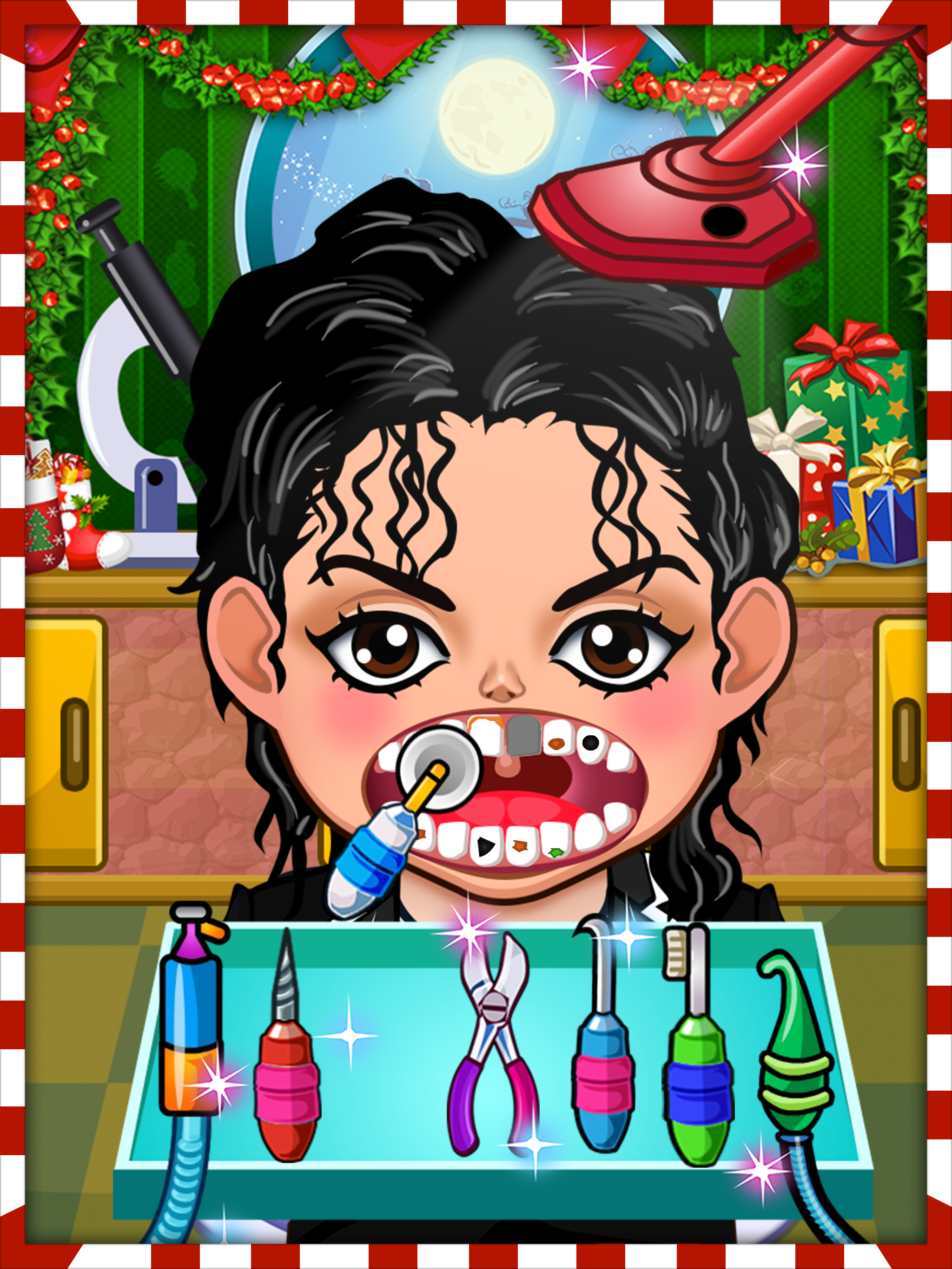 Santa Christmas Dentist Doctor