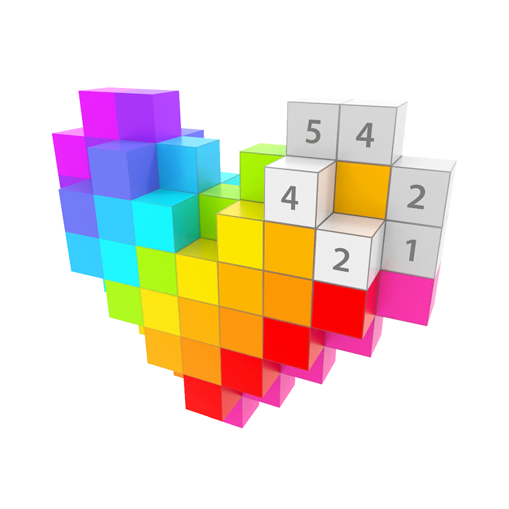 Voxel - 3D Color by Number App Icon