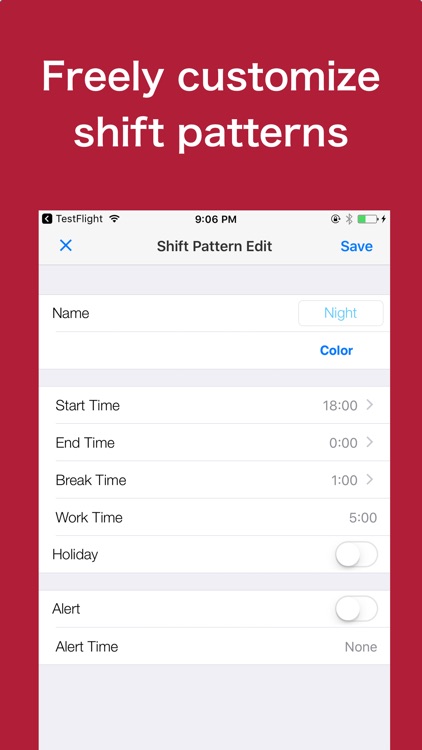 Shift Work Calendar screenshot-3