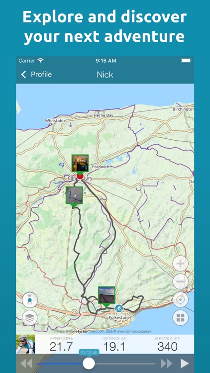 Map My Tracks Walking screenshot-4