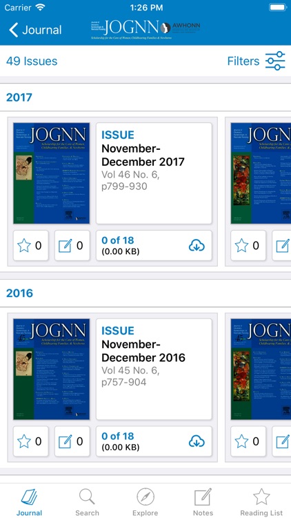 AWHONN Journals screenshot-3