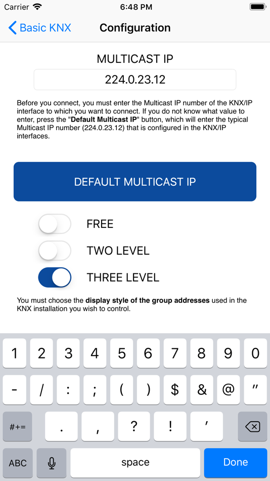 #4. Basic KNX (iOS) Podle: Mauricio Domenech