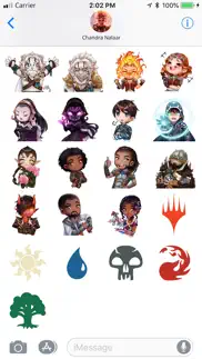 planeswalker stickers pack iphone screenshot 2