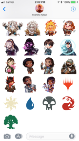 Planeswalker Stickers Pack screenshot