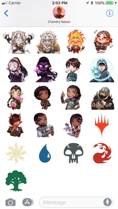 Screenshot #2 pour Planeswalker Stickers Pack