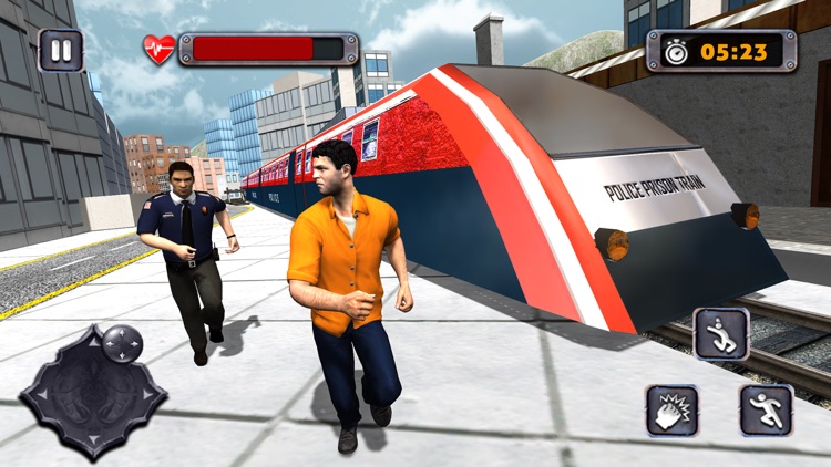 City Police Train Driver Game screenshot-5