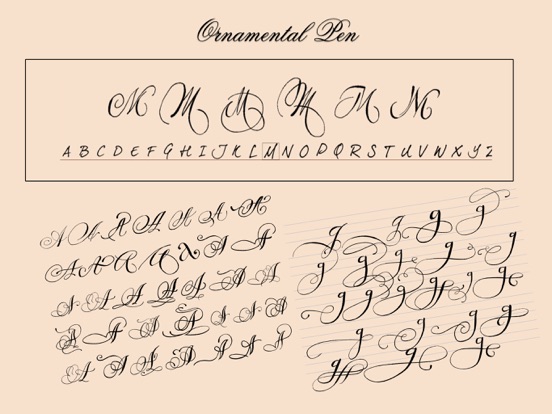 Screenshot #6 pour Calligraphy Penmanship