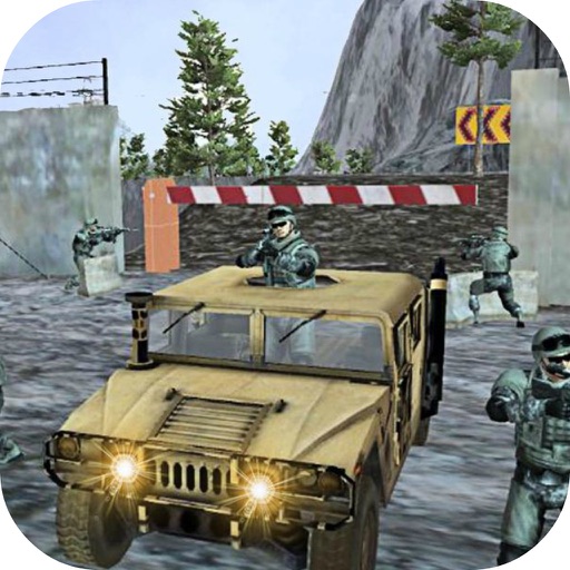 Army Mission Truck 3D icon