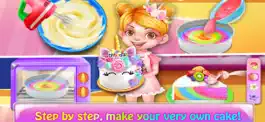 Game screenshot Rainbow Unicorn Cake Maker apk