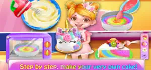 Rainbow Unicorn Cake Maker screenshot #3 for iPhone