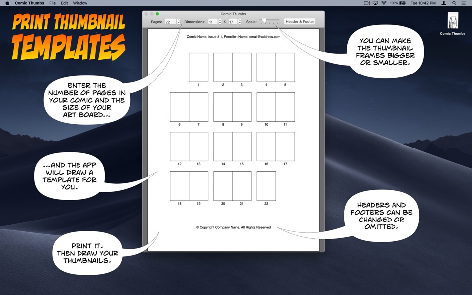 Comic Thumbs - 1.0 - (macOS)