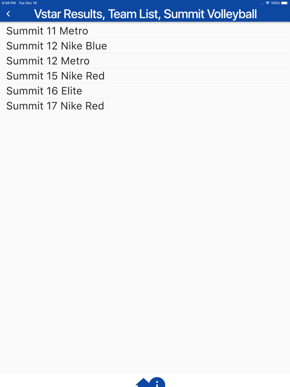 Vstar Results iPad screenshot 6 - Sports app