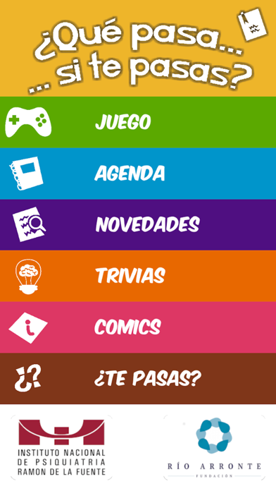 Screenshot #1 pour ¿Qué pasa si te pasas?