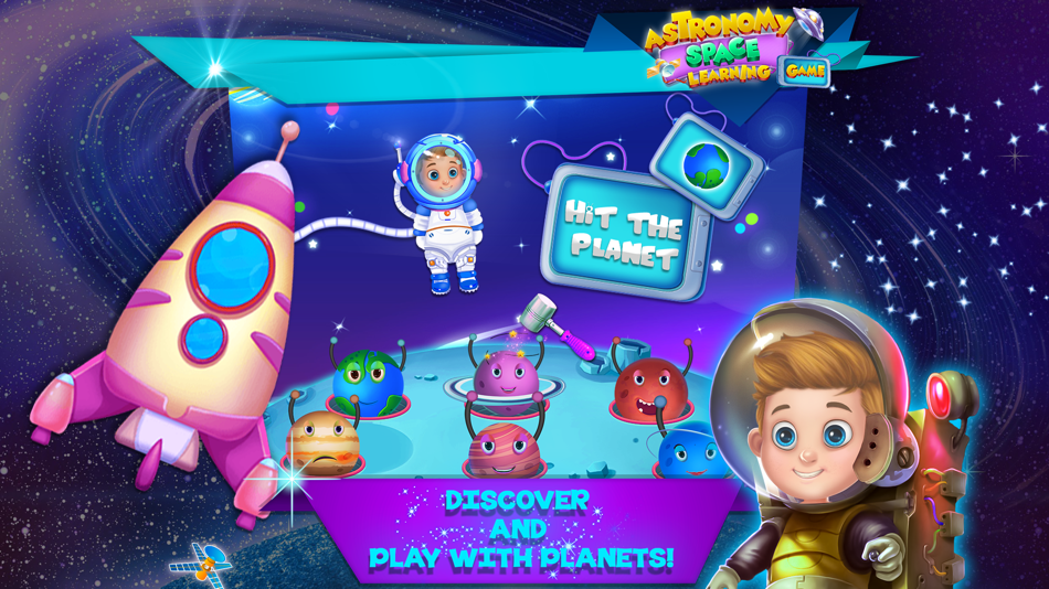 #3. Astronomy Space Learning Game (iOS) 게시자: Nimisha Thaker