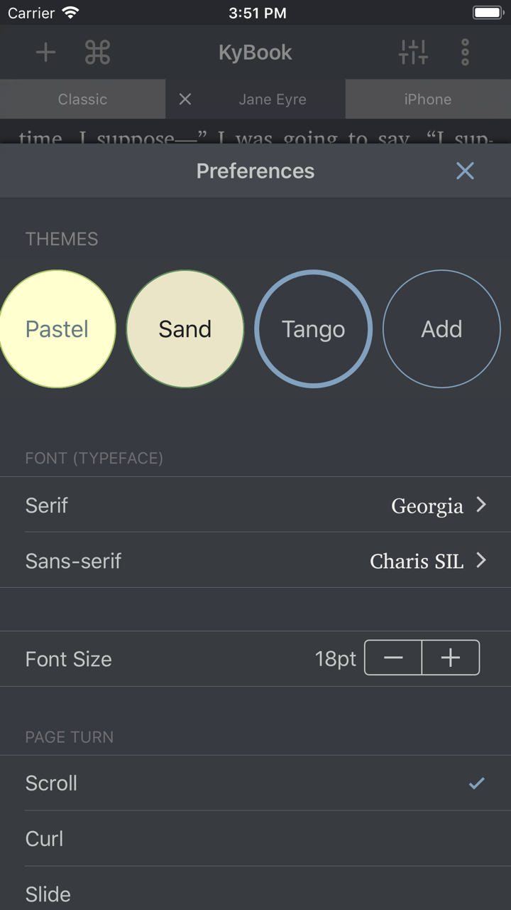 KyBook 3 Ebook Reader screenshot 9