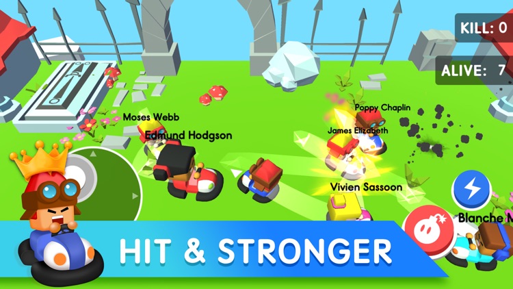 Bumper Kart.io: Crash and Bomb