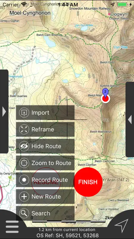 Snowdonia Maps Offline screenshot 9 of 10