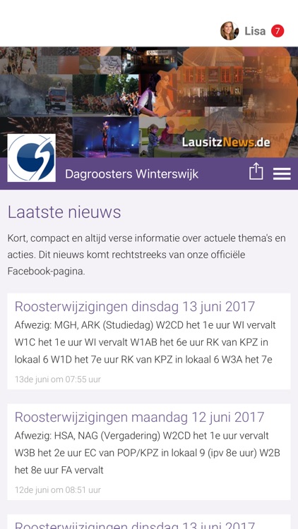 Dagroosters Winterswijk