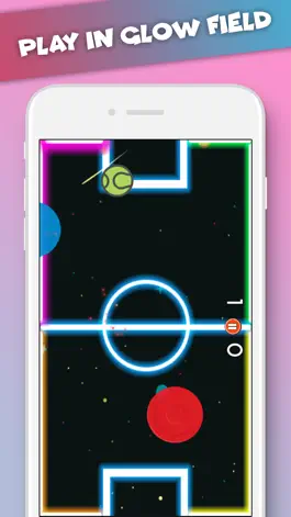 Game screenshot Glow Hockey Xtreme Neon Field mod apk