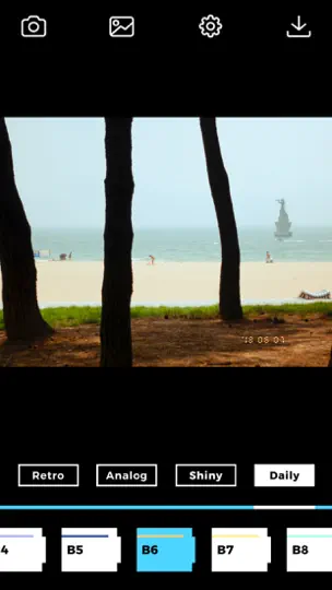 Скриншот Filmlike Busan на iPhone 10
