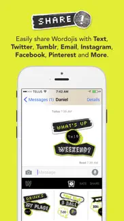 wordoji - easy sticker maker iphone screenshot 4