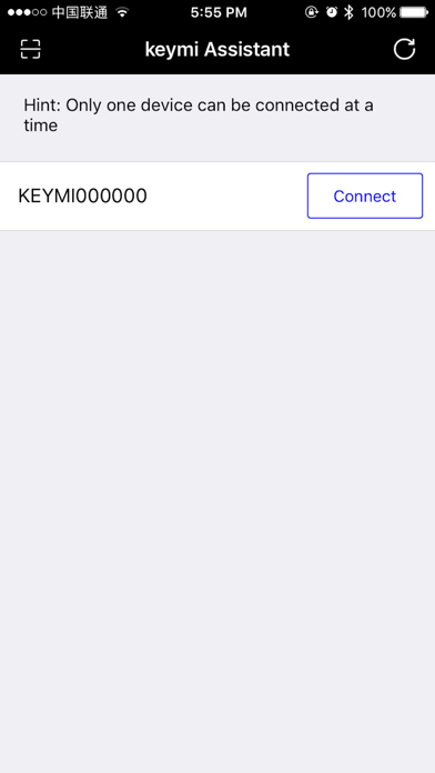 Piano Bluetoothassistant app screenshot