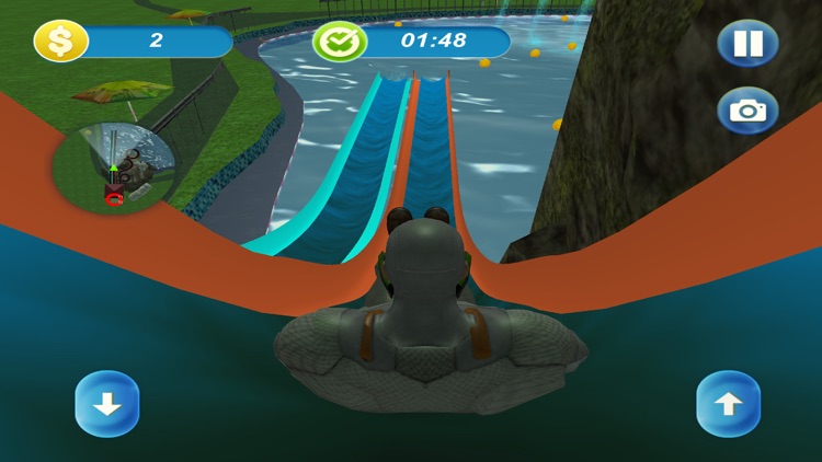 Water Slide Superhero Game screenshot-3