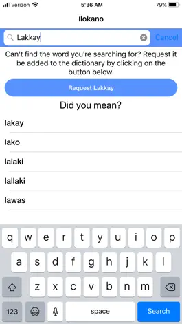 Game screenshot Ilokano Search hack