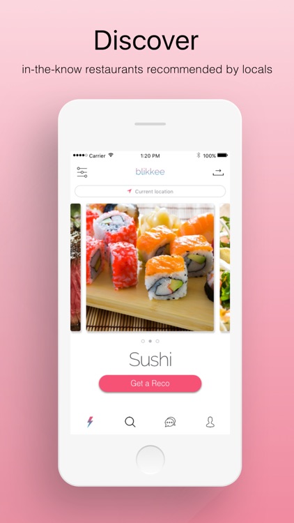 Blikkee - Local Food Advice