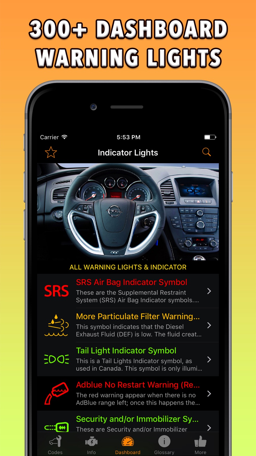 Opel App iphone screenshot 3